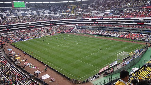 Mexico Estadio Azteca por Jorge Figueroa