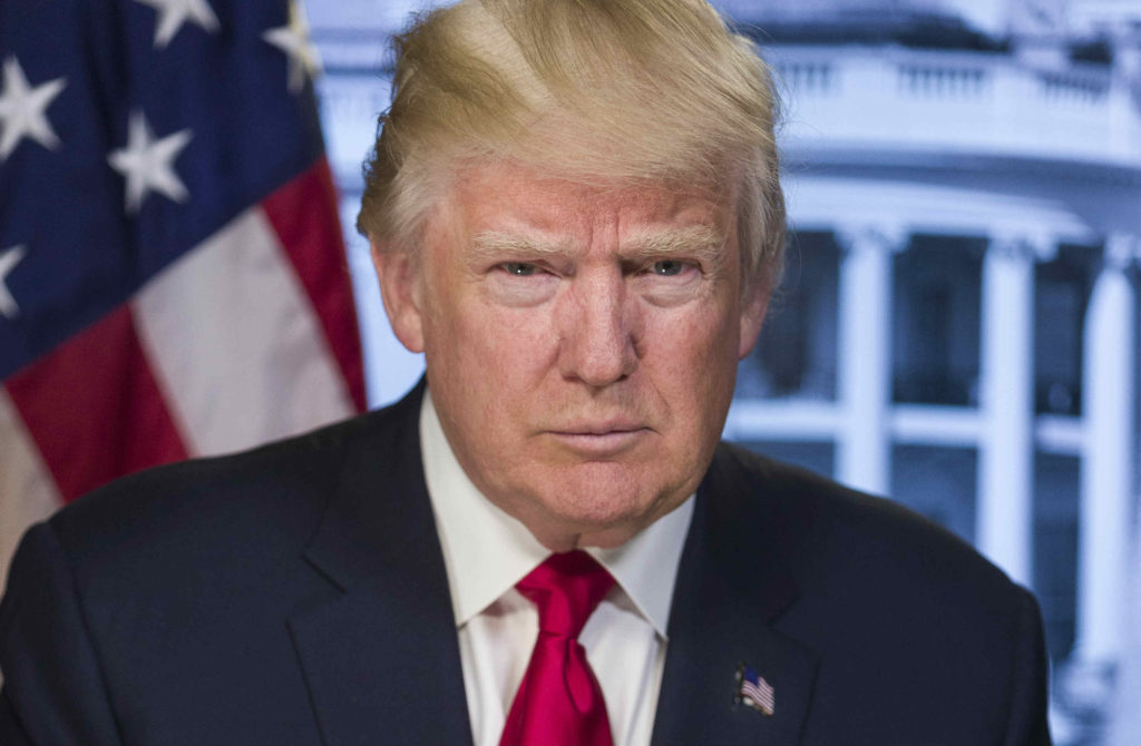 Donald Trump en el Despacho Oval