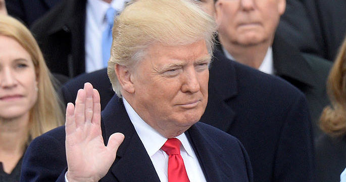 Donald Trump toma juramento de presidente de Estados Unidos
