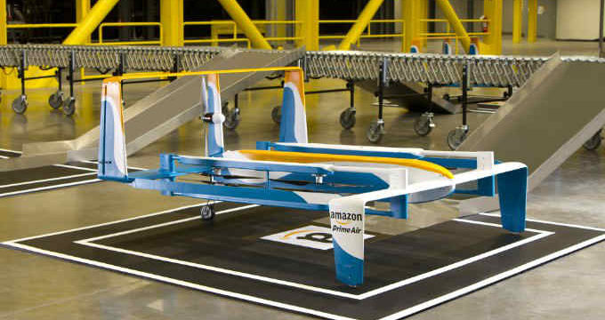 Amazon - Envío con drones - innovación