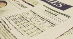 Russell index newspaper