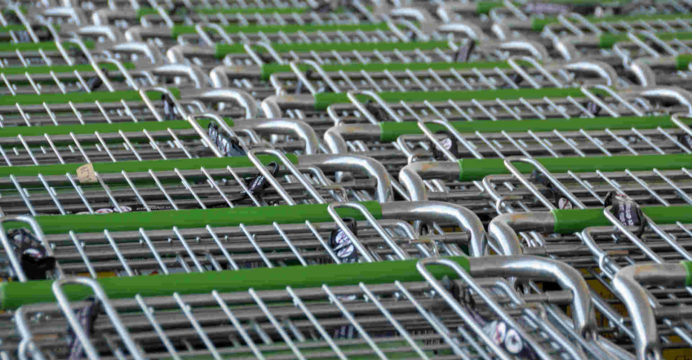 shopping carts - Canadá: Ventas minoristas suben más de lo esperado